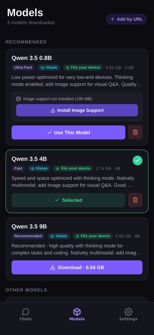 Personal LLM - choosing an AI model to download
